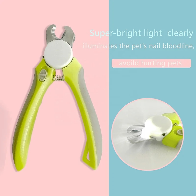 Woopet Led Pet Nail Cutter for Dog, Cat, Rabbit, Bird, Ferret, Puppy, Kitten  Cat Nail Clippers Trimmer With Safety Guard
