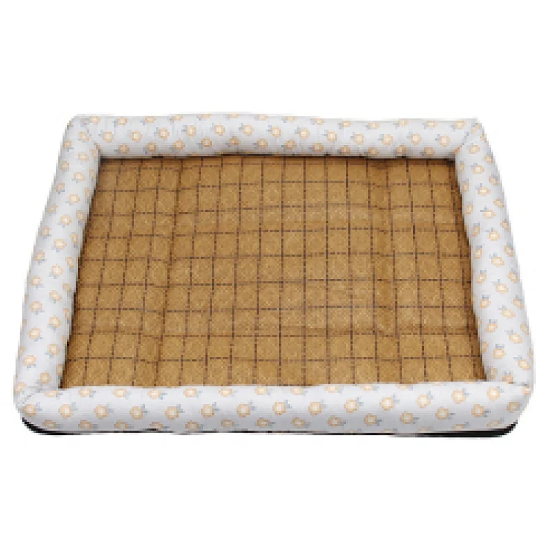 Amazon hot sale non slip soft pet mat pulvinis dog cooling sleep bed mat summer
