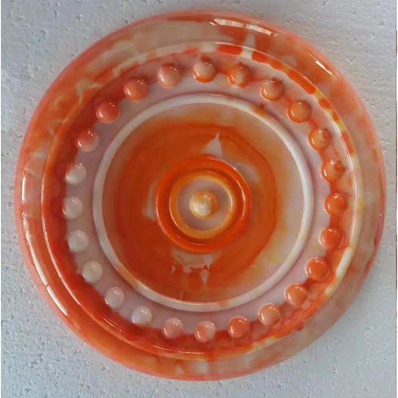 Color Mixture TPR Dog Training Soft Frisbeed Toy Flying Disc Fetch Silicone Fun Dog Interactive Pet Toy For Large Dog
