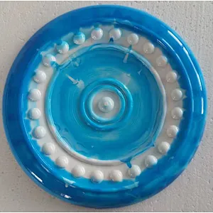 Color Mixture TPR Dog Training Soft Frisbeed Toy Flying Disc Fetch Silicone Fun Dog Interactive Pet Toy For Large Dog