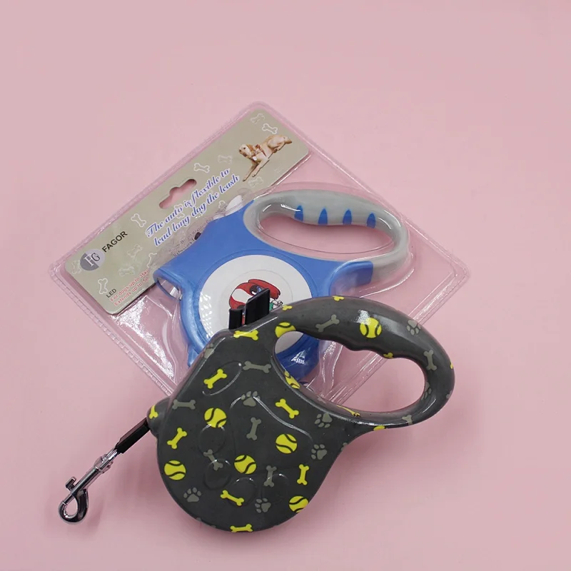 flashing dog leash pet leash