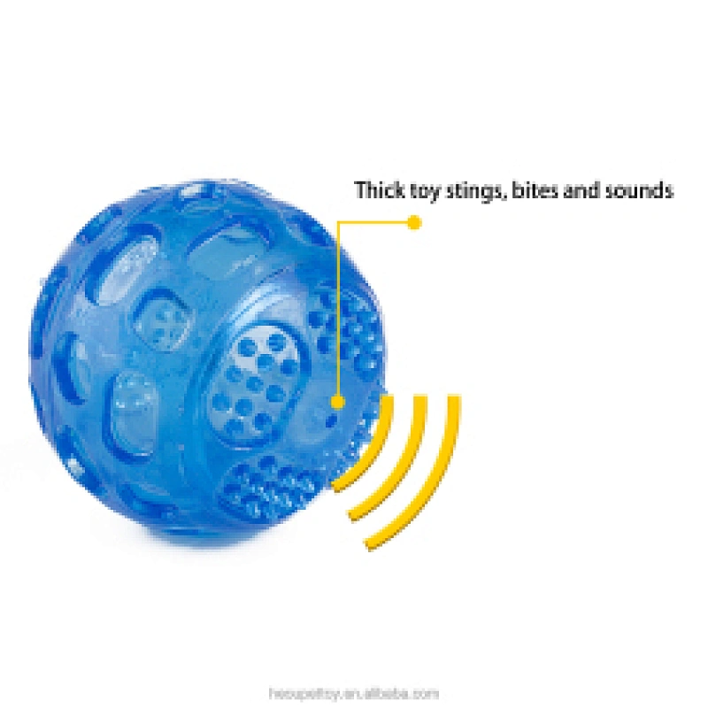 squeaky ball rubber dog toys  funny teeth cleaning toys ball toy