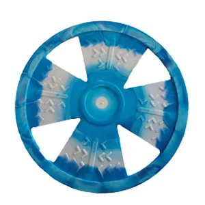 Color Mixture TPR  Training Soft Frisbeed Flying Disc Fetch Silicone Fun Dog Interactive Dog Toys 2021  For Large Dog