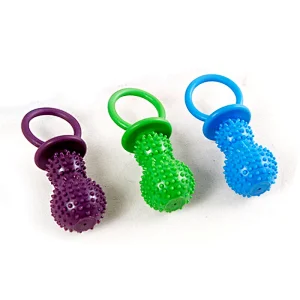 Dog Chew Toy Soft TPR Cute Color Solid  Interactive Pet Toy For Puppy