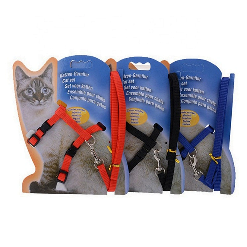 Adjustable Diy Best Walking Cat Collar Harness Vest And Leash