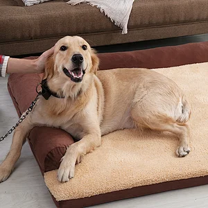 Hot sale PP cotton wholesale washable luxury large cat dog pet beds mat cushion