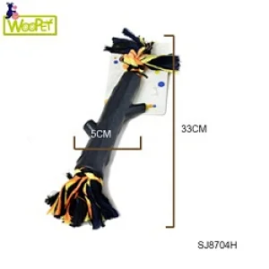 Tough Colored Cotton Rope  Tug Of War Interactive Dog  Toy  For Training Dogs