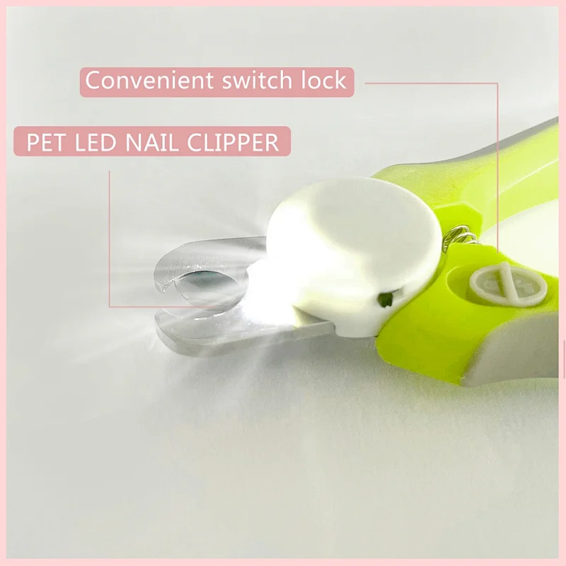 Woopet Led Pet Nail Cutter for Dog, Cat, Rabbit, Bird, Ferret, Puppy, Kitten  Cat Nail Clippers Trimmer With Safety Guard