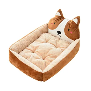 Hot sale PP cotton velveteen dog vip pet mat beds cat luxury