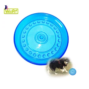 Pet Dog Training Soft Frisbeed Toy Flying Disc Fetch Silicone Toss and Fetch  Dog Soft Toy