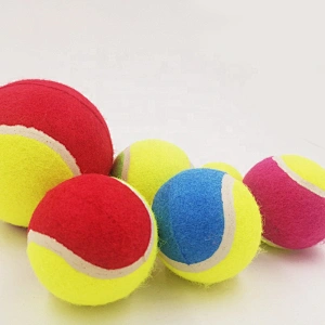 Pet interactive toys play training toy pet tennis ball dog rubber toy