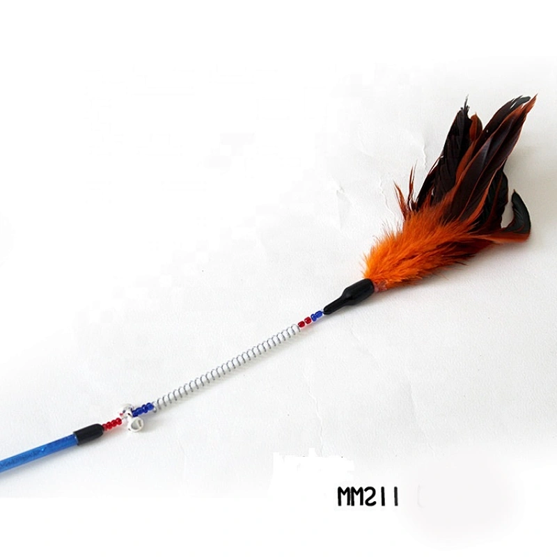 Teaser Stick Feather Teasing Cats