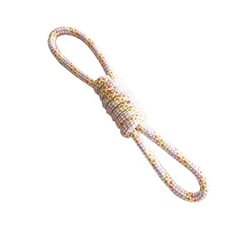 Interactive Training Cotton Rope Dog Chew Toy Stock On Sale