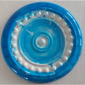 Color mixture tpr dog training soft Frisbeed toy flying  disc fetch silicone fun dog interactive dog toys 2021