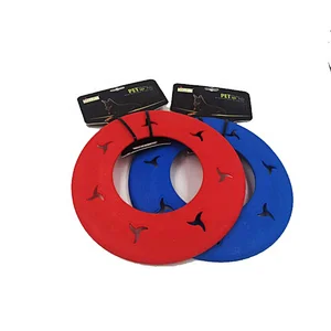 Customized Promotional Ultimate Pet Dog Training Soft Folding Flying Discs Toy Fans