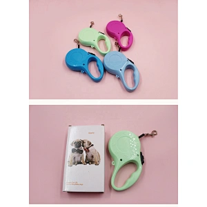 AutoBrake Retractable Dog Leash Anti-slip Handle Pet Walking Leash For Puppy 5m Factory Wholesale