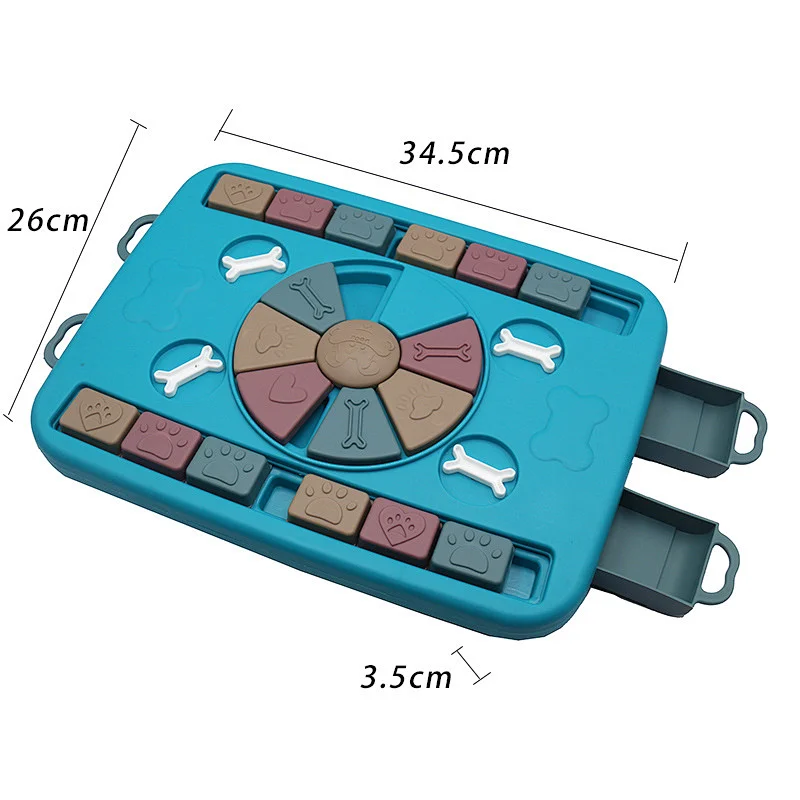 Eco Friendly Pet Iq Training Educational Bowls Feeders Interactive Toy Manufacturers High Quality