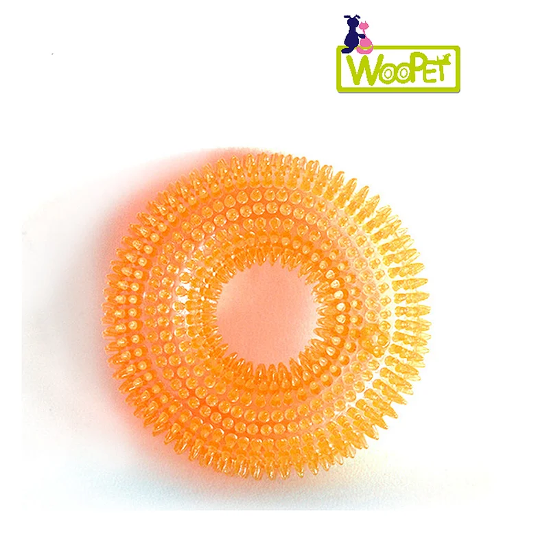 Hot Sale Eco Friendly Tough Dog Toys Pet Indestructible Chewing Molar Bite Ball Vent RingToys Dogs