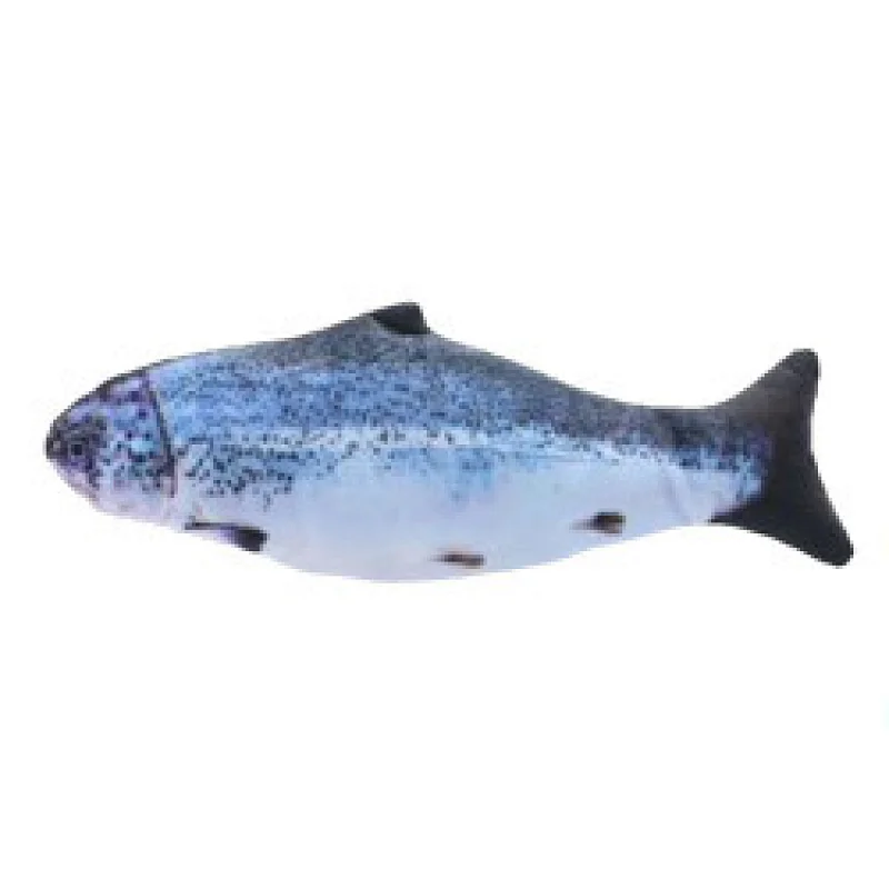 New Design Fish Toy Flippity Electronic Interactive Motorised Cat Dog Scratch Pet Toys