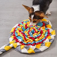 Hot sale portable pet licking bed feeding dog play training mat