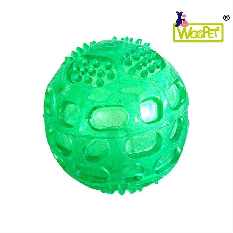 squeaky ball rubber dog toys  funny teeth cleaning toys ball toy
