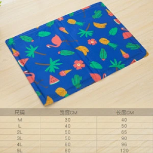 Hot sale portable silicone pet cooling play travel gel mat dog carrier
