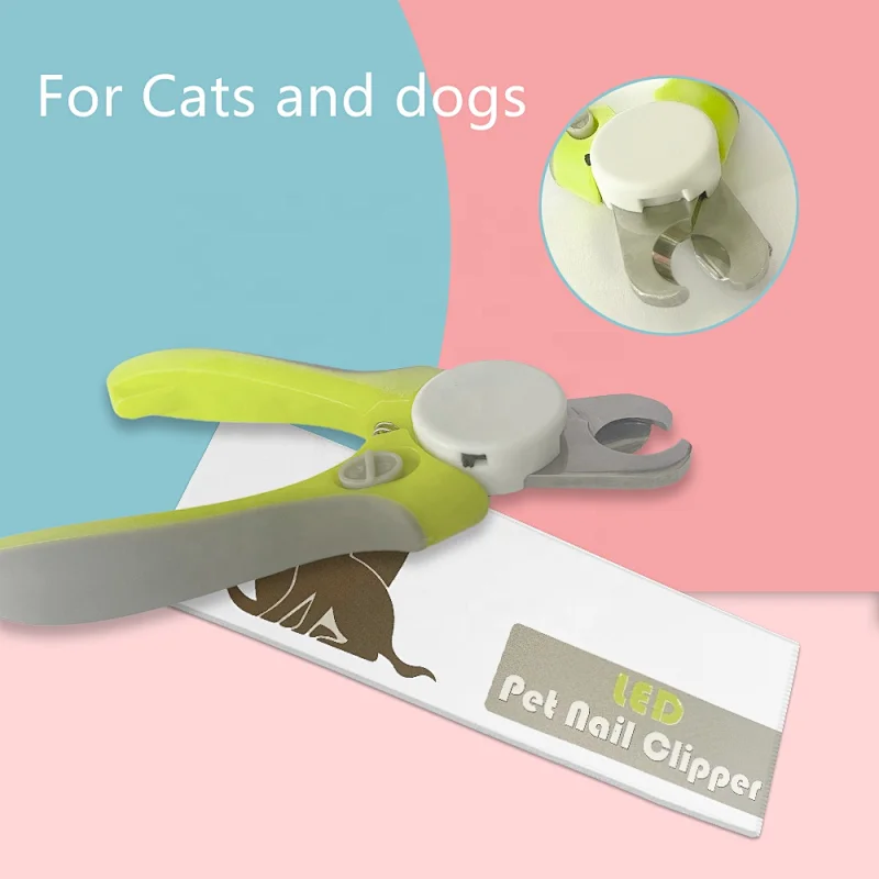 Woopet Led Pet Nail Cutter for Dog, Cat, Rabbit, Bird, Ferret, Puppy, Kitten  Cat Nail Clippers Trimmer With Safety Guard