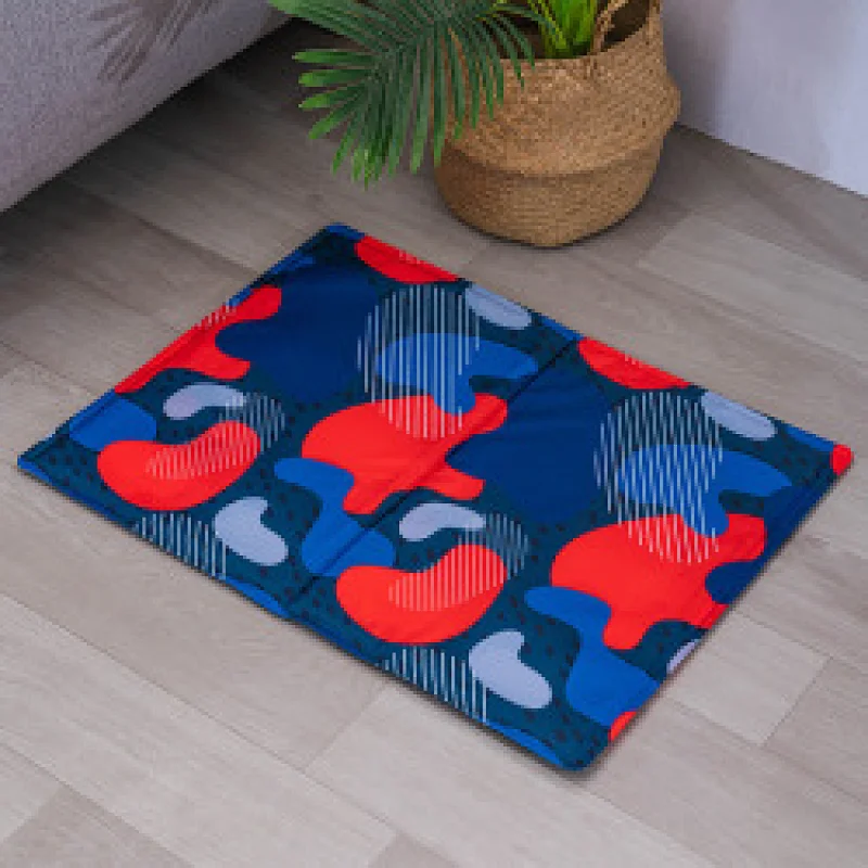 Hot sale portable silicone pet cooling play travel gel mat dog carrier