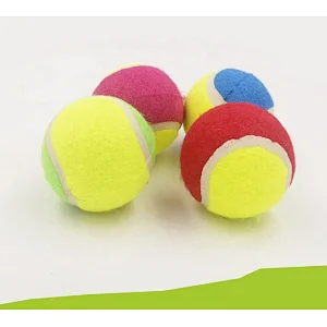 Pet interactive toys play training toy pet tennis ball dog rubber toy