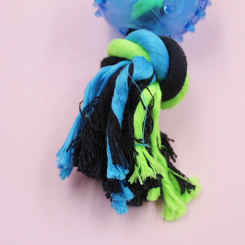 Interactive Training Cotton Rope TPR Tug Buddy Toss and Fetch Dog Chew Toy Set Your Proprietary  Goods  on Amazon