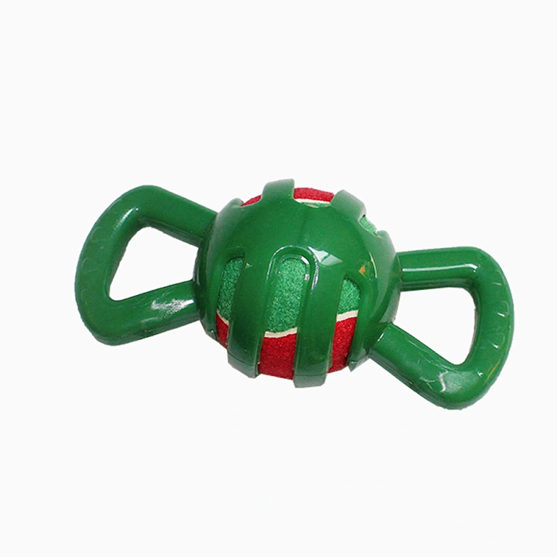 Christmas Dog Cotton Rope TPR Toy  Tooth Cleaning Pet Chew Toy Interactive Toy Sets