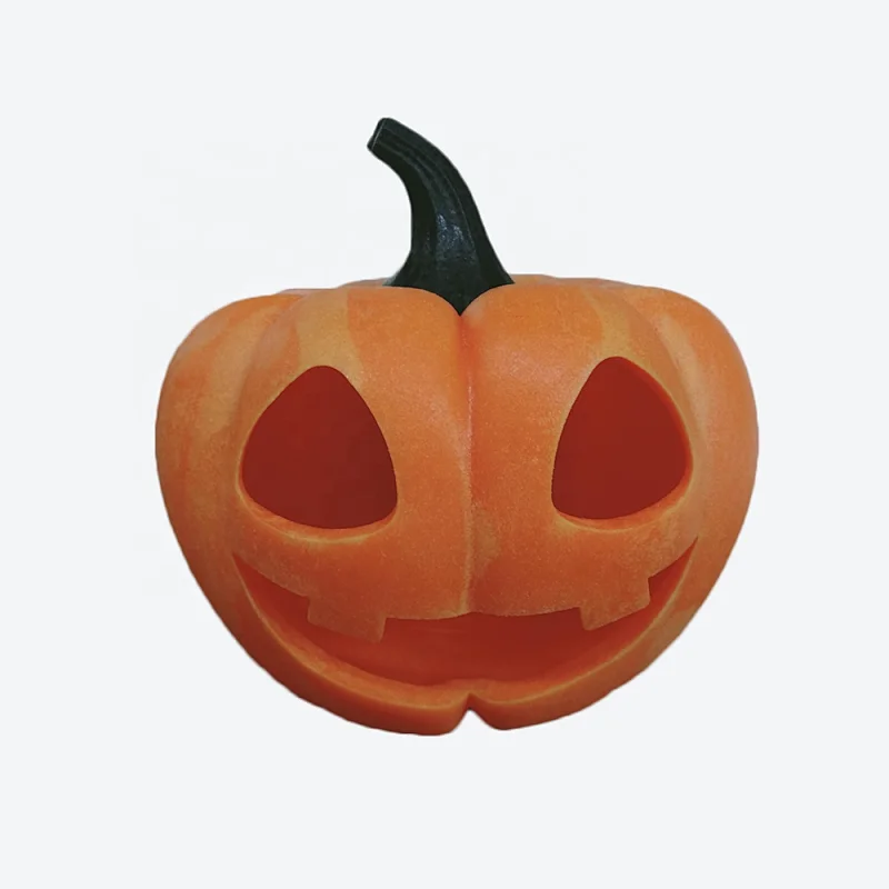 Wholesale Durable Interactive Dog Chew Toy Food Leakage Pumpkin Pet Halloween Dog Toys 2021