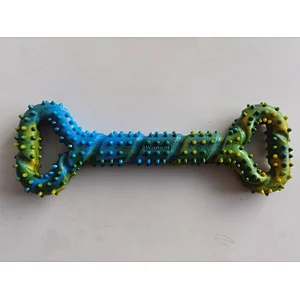 Interactive TPR Chew Toys Bone Shaped For Aggressive Chewers  From Dog Toys Manufacturers