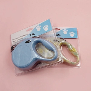 AutoBrake Retractable Dog Leash Anti-slip Handle Pet Walking Leash For Puppy 5m Factory Direct Wholesale