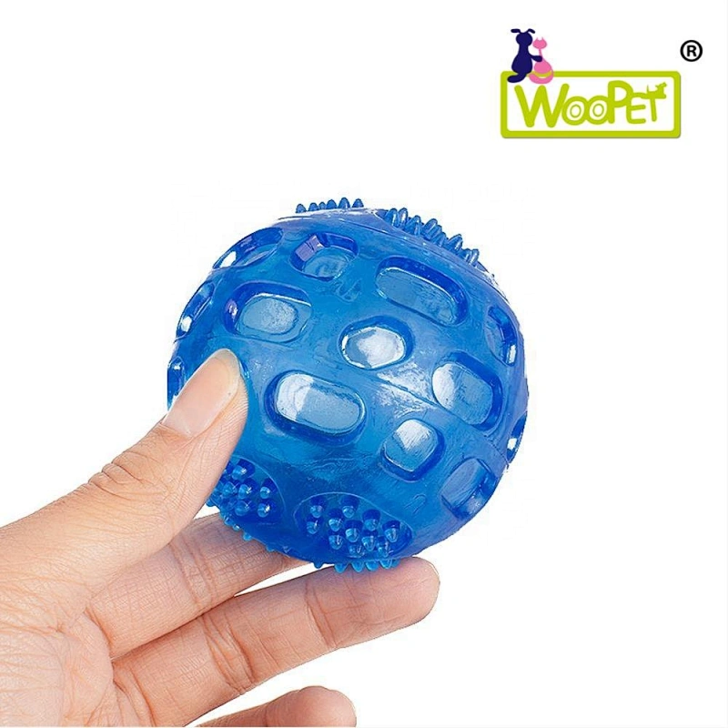 squeaky ball rubber dog toys  funny teeth cleaning toys ball toy
