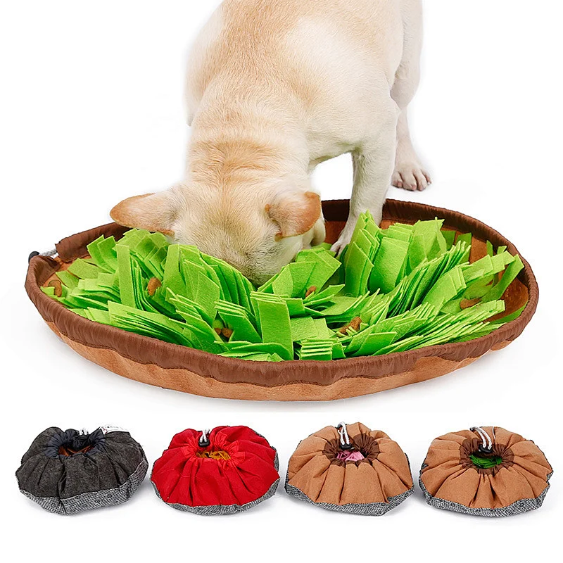 Amazon soft pet licking travel slow feeding dog bowl mat pulvinis wholesale