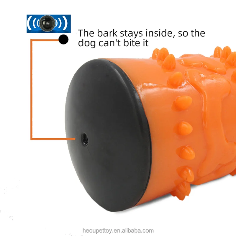 TPR Durable tough  Interactive Squeaky Pet Dog Chew Toy For Aggressive