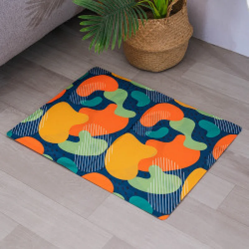 Hot sale portable silicone pet cooling play travel gel mat dog carrier
