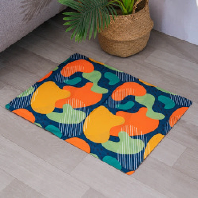 Hot sale portable silicone pet cooling play travel gel mat dog carrier