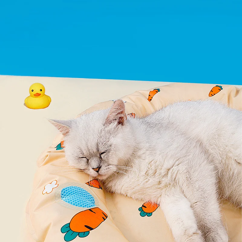 PVC+PP cotton waterproof pet cat mat double layer pad pet bed product