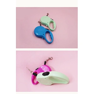 AutoBrake Retractable Dog Leash Anti-slip Handle Pet Walking Leash For Puppy 5m Factory Wholesale