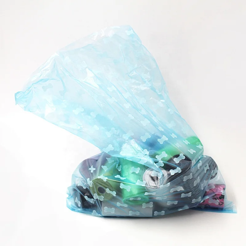Degradable Pet Poop Bag Portable Garbage Bag Biodegradable Dog Waste Bags Dog walking Supplies