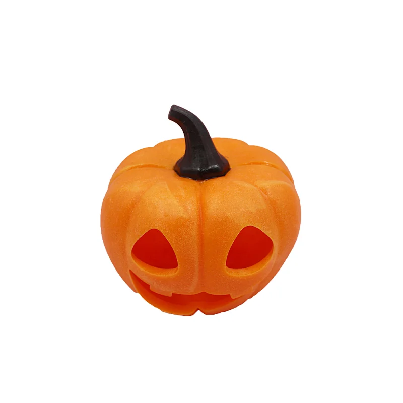 Wholesale Durable Interactive Dog Chew Toy Food Leakage Pumpkin Pet Halloween Dog Toys 2021