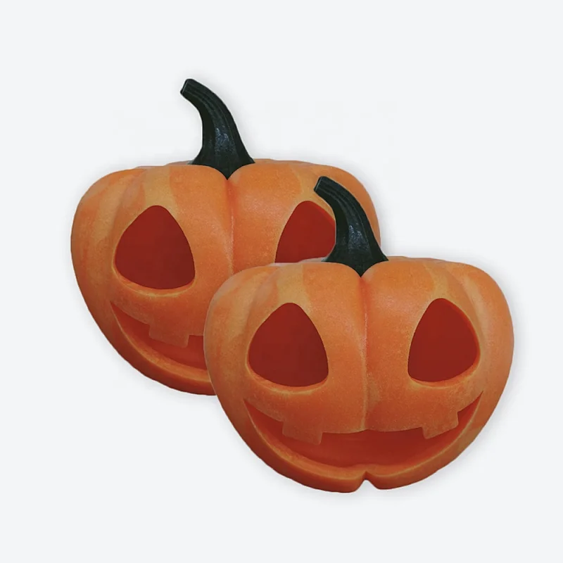 Wholesale Durable Interactive Dog Chew Toy Food Leakage Pumpkin Pet Halloween Dog Toys 2021