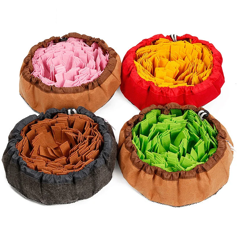 Amazon soft pet licking travel slow feeding dog bowl mat pulvinis wholesale
