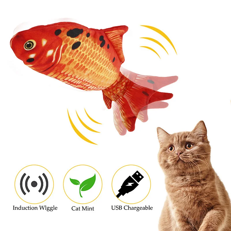 Hot Selling Available USB Flippity Fish Toy Flippity Electronic Cat Dog For Cat Dog Pet Playing