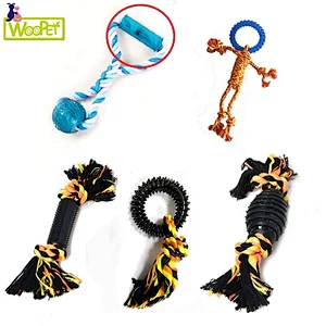 TPR Accessory For Cotton Rope Dog Chew Toys  Solid Interactive Training Pet Toy