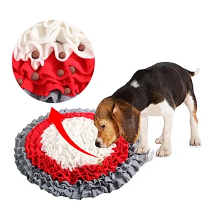 Custom new pet dog feeding mat for dogs lick pet food