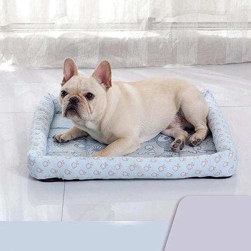 Amazon hot sale non slip soft pet mat pulvinis dog cooling sleep bed mat summer