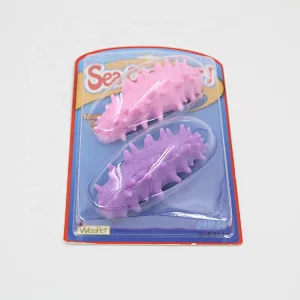 TPR Dog Chew Toy Soft  Cute color Solid  Interactive Pet Toy 1:1 Sea Slug Shape